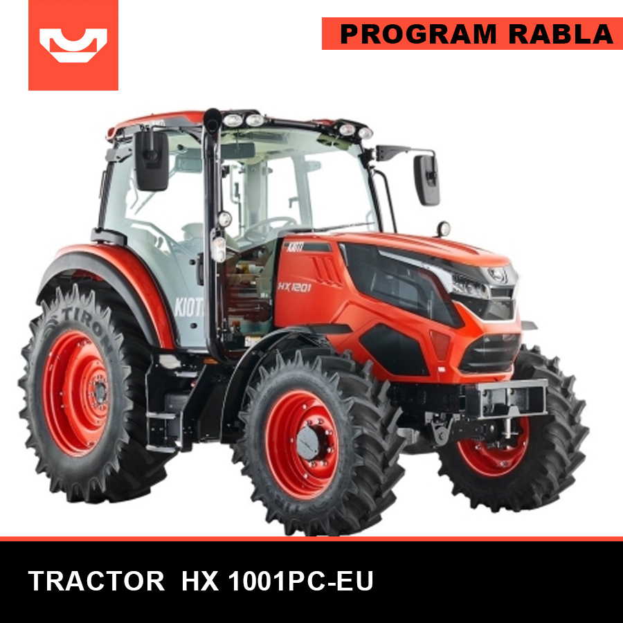 Tractor Kioti HX - program rabla tractoare