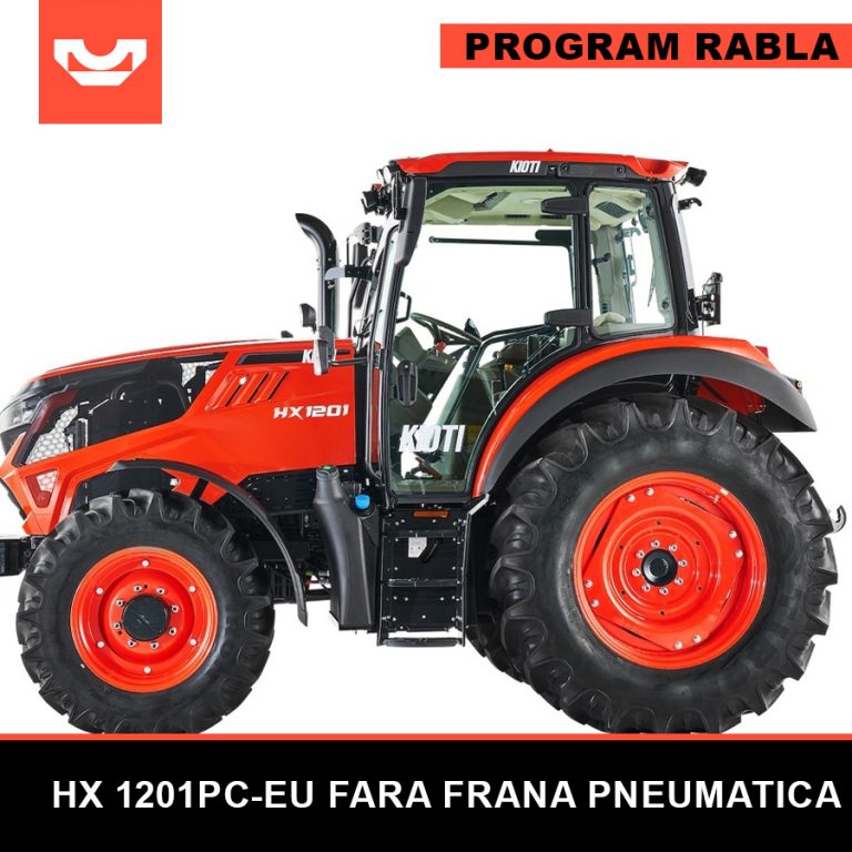 Tractor Kioti HX 1201 PC eligibil Rabla